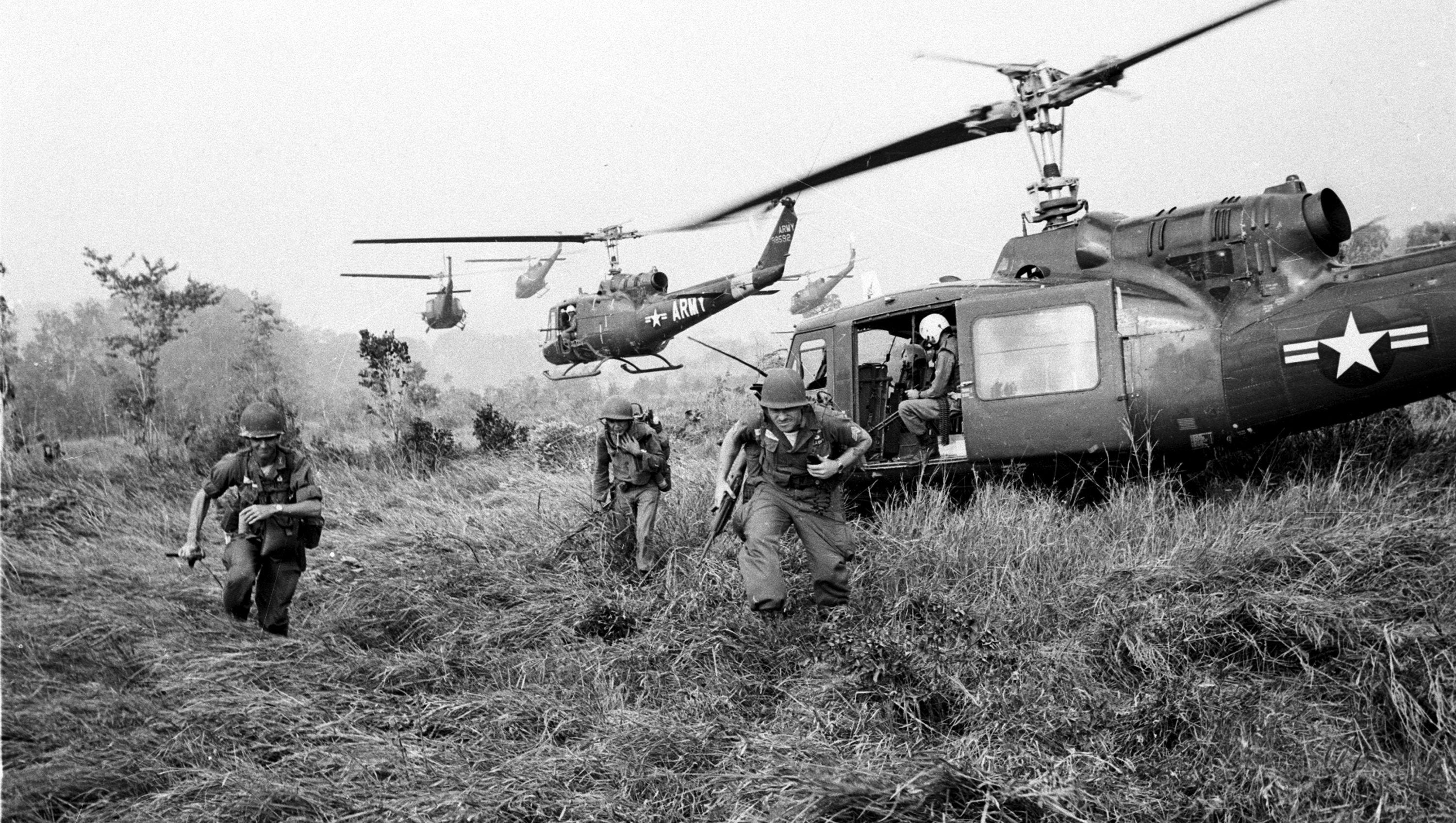 Vietnam era image representing a later generation of veterans remembered by the post